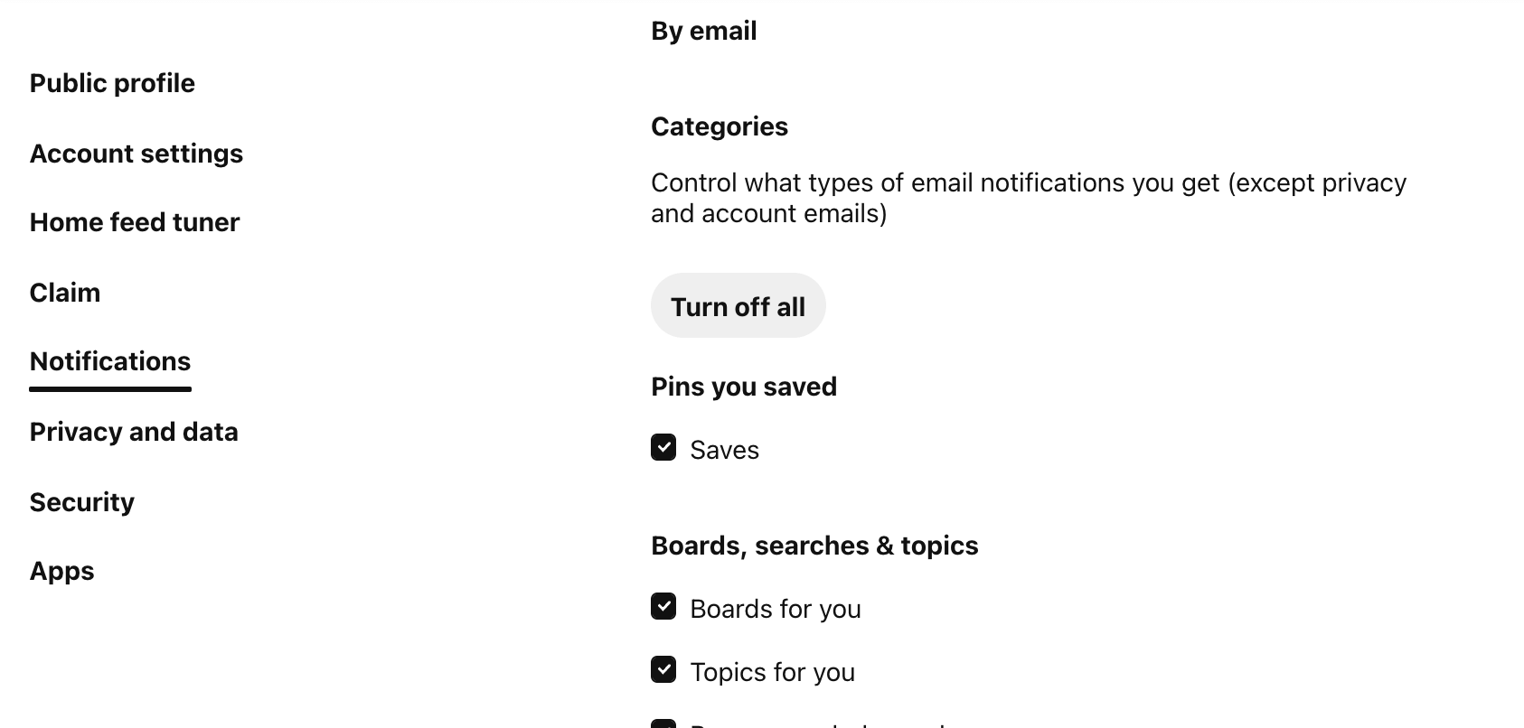 Stop Pinterest Notifications: 2025 Guide