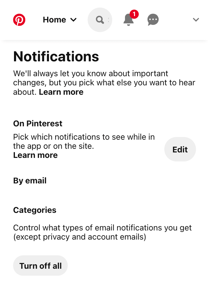 Turn Off Pinterest Notifications on Android 2025 Guide